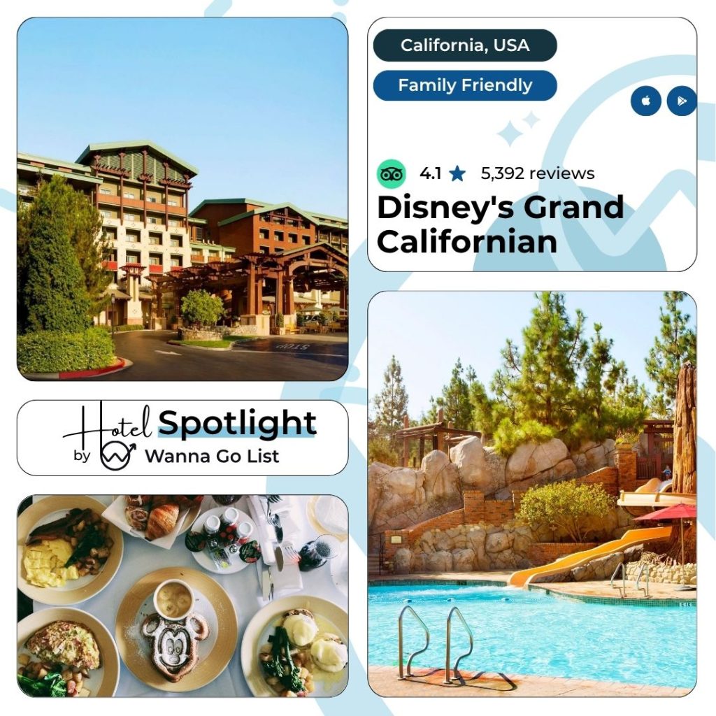 Disney's Grand Californian Hotel & Spa boasts an unrivaled location with direct access to Disney California Adventure and walkable proximity to Downtown Disney. Guests appreciate the convenience of early park entry and exclusive hotel entrances allowing for seamless security screenings and minimizing wait times. With its position at the heart of Disneyland Resort, the hotel ensures you maximize your time enjoying attractions, shopping, and entertainment. Few properties offer such easy strolls to the parks, making it the top choice for families who want total immersion in the Disney experience.